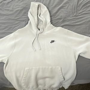 White Nike Sweatshirt. Large